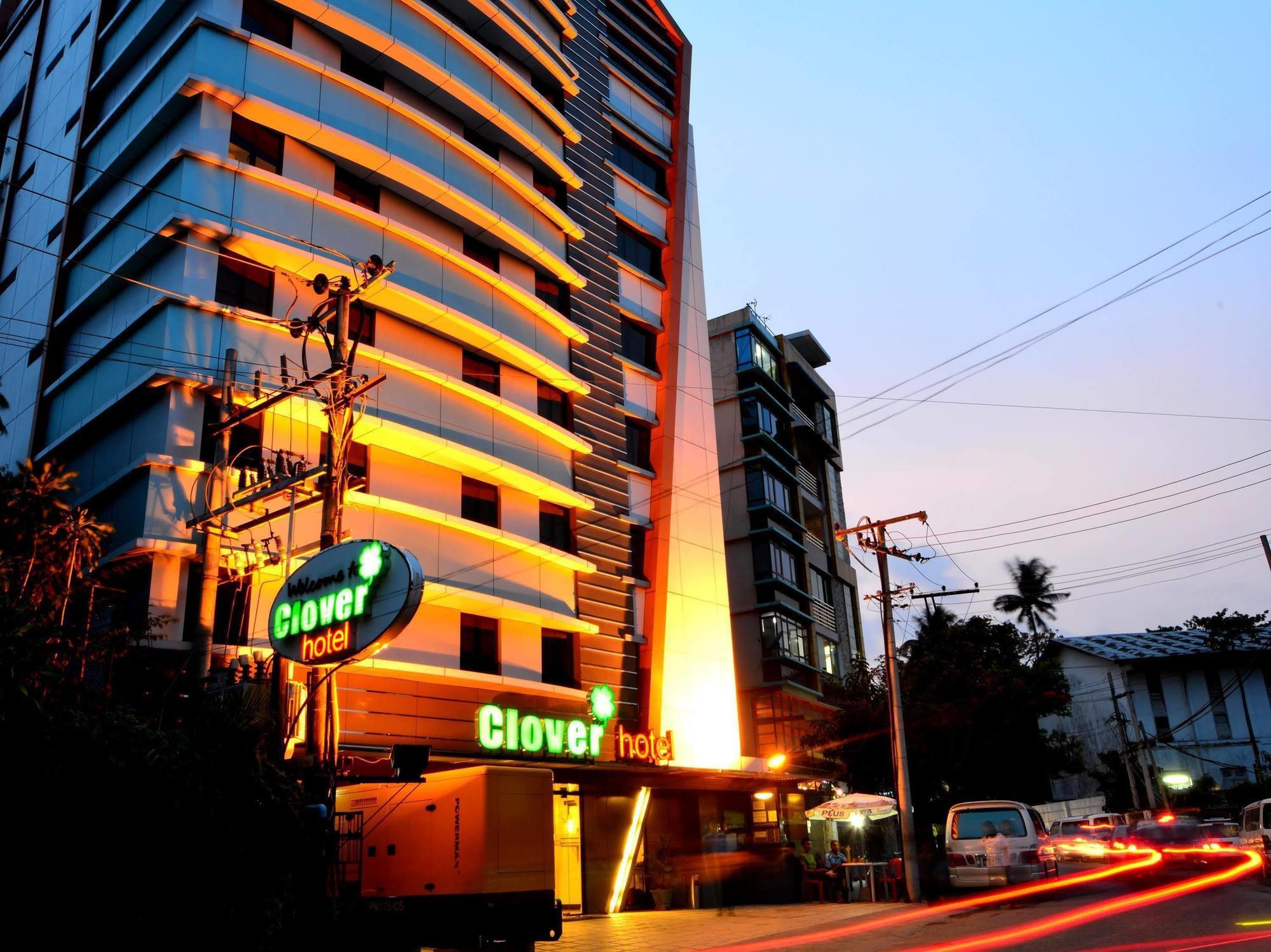יאנגון Clover Hotel מראה חיצוני תמונה